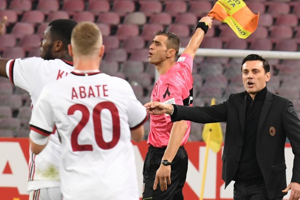 Former AC Milan coach Vincenzo Montella has paid the price for his side’s poor start to the season. Photo: EPA