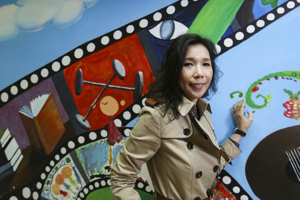 Changing Young Lives Foundation executive director Caribbean Chan Miu-yu says the workshops are personalised for participants based on their profiles. Photo: Xiaomei Chen