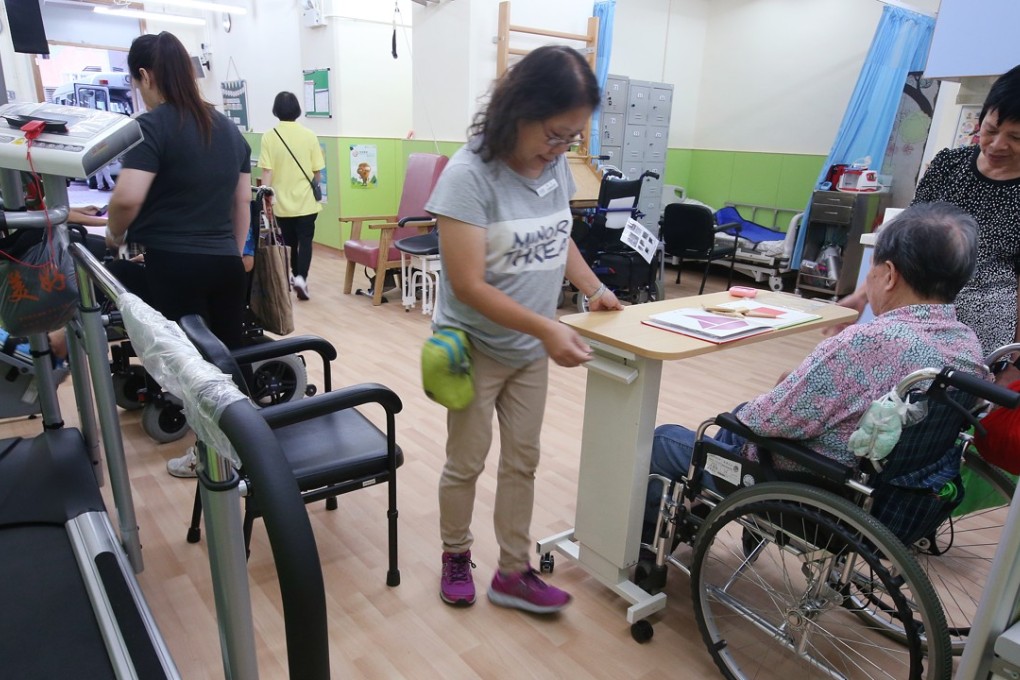 Senior care centres, such as a Christian Family Service Centre in Lam Tin, are needed in Hong Kong’s housing estates. Photo: David Wong