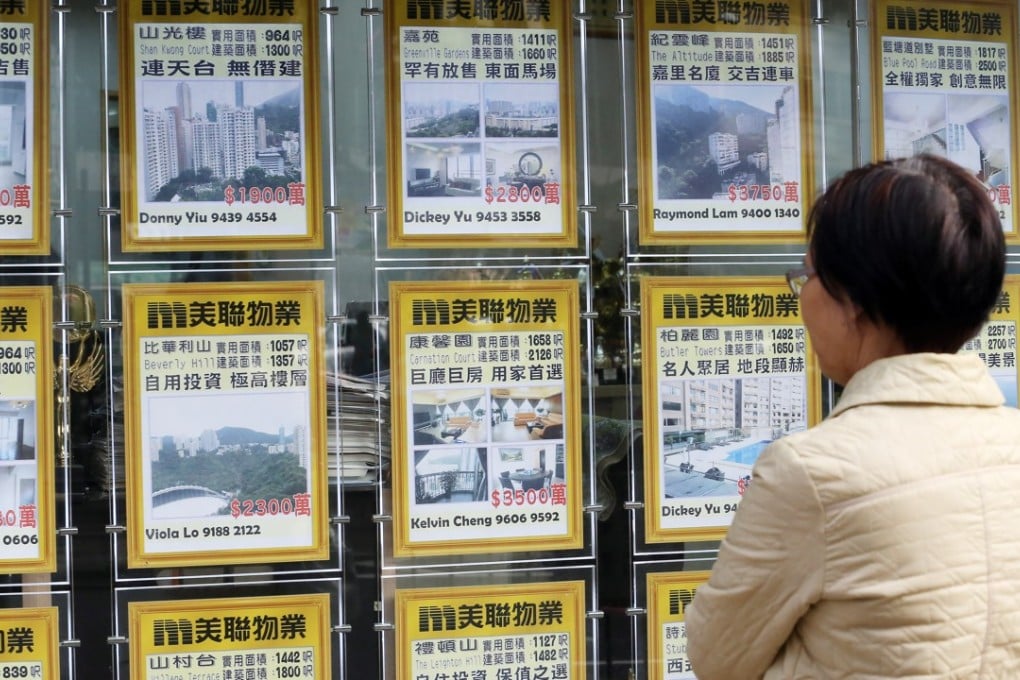 Affordability has gone up for most Hong Kong households, even as home prices rose, thanks to low interest rates. Photo: Felix Wong