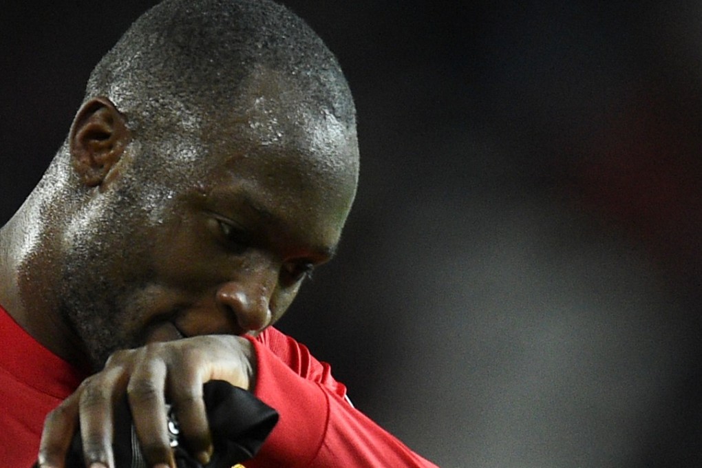 Manchester United's Romelu Lukaku is struggling for goals. Photo: AFP