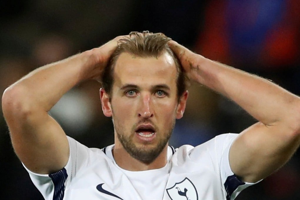 Tottenham star Harry Kane rues a missed opportunity against Leicester. Photo: Reuters
