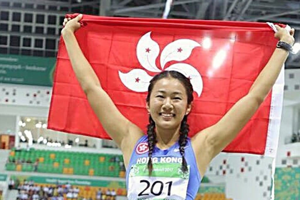 Vera Lui is a member of Hong Kong’s track and field youth team. Photo: Handout