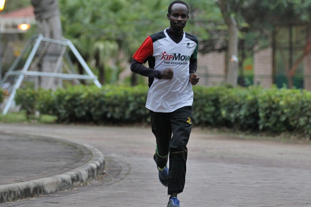 Thomas Kiprotich in Discovery Bay. Photo: Roy Issa