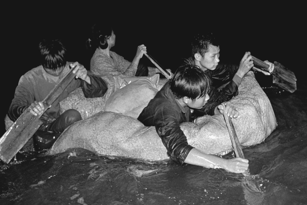 Mainlanders flee the Cultural Revolution in the 1960s. Pictures: SCMP