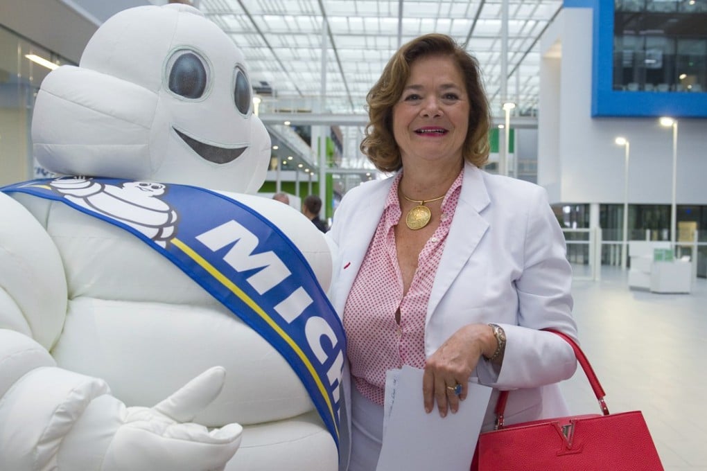 Claire Dorland-Clauzel, Michelin vice-president, initially confirmed the Hong Kong and Macau tourism boards sponsored the Michelin Guide to the two cities, but then clarified the sponsors were businesses. Photo: AFP