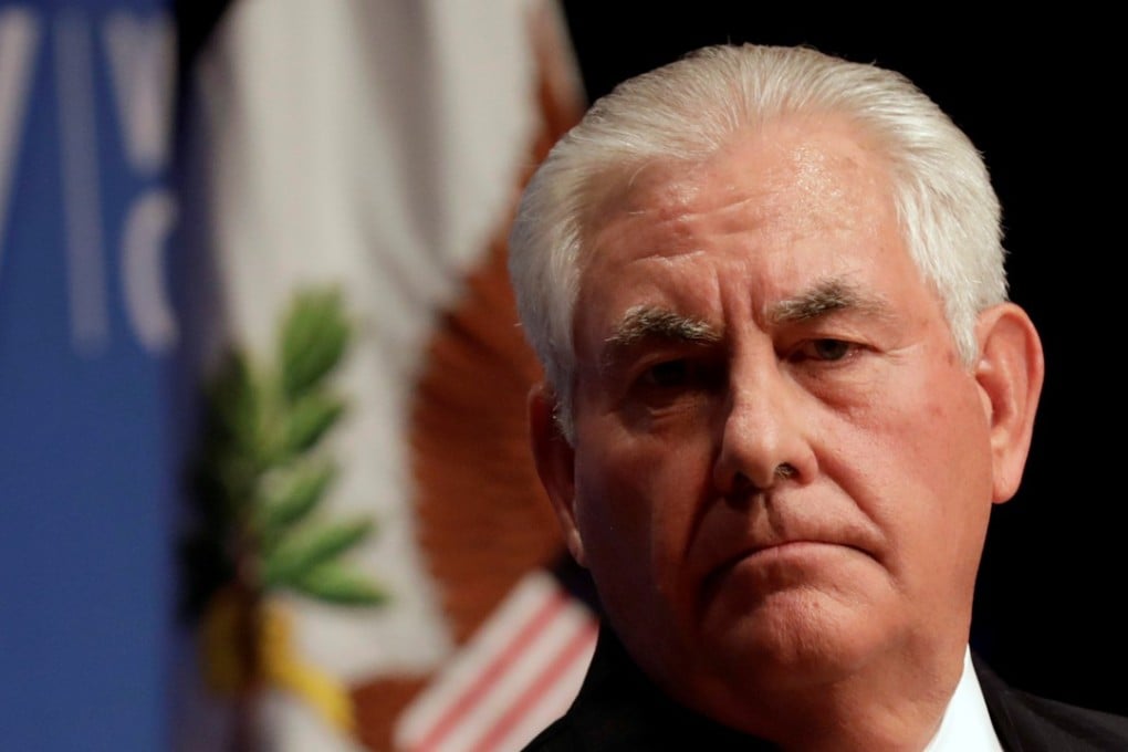 US Secretary of State Rex Tillerson. Photo: Reuters