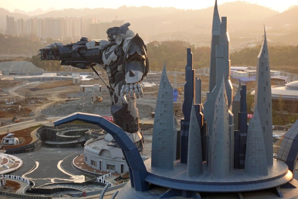 The Oriental Science Fiction Valley theme park in Guiyang, Guizhou province. Photo: Reuters/Joseph Campbell