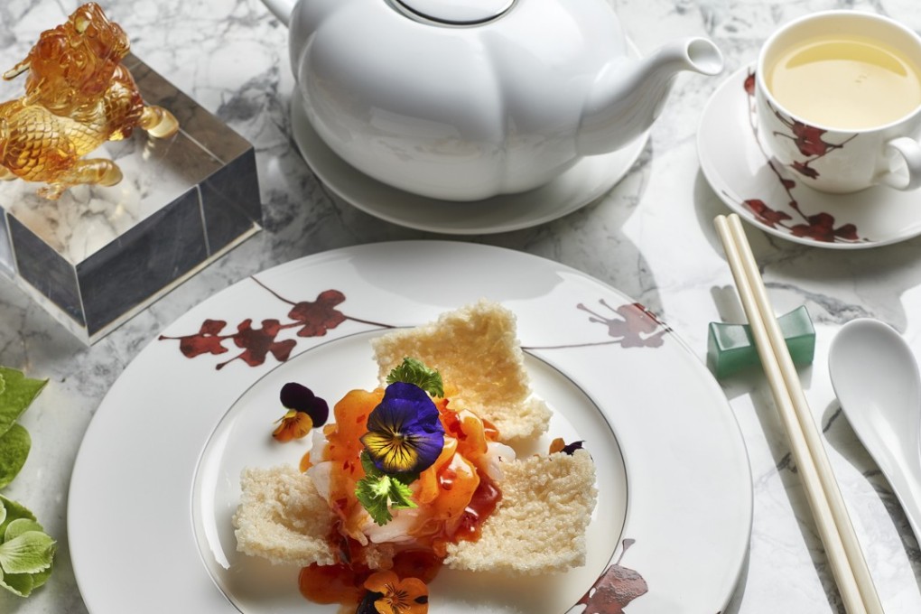 Stir-fried king prawn with sweet and chilli sauce from Ying Jee Club.