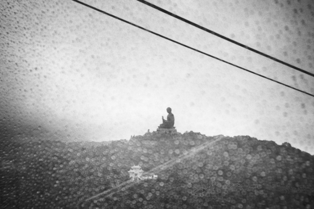 Tian Tan Buddha, Lantau Island, Hong Kong, 2011, from Michael Kenna’s book, Holga.