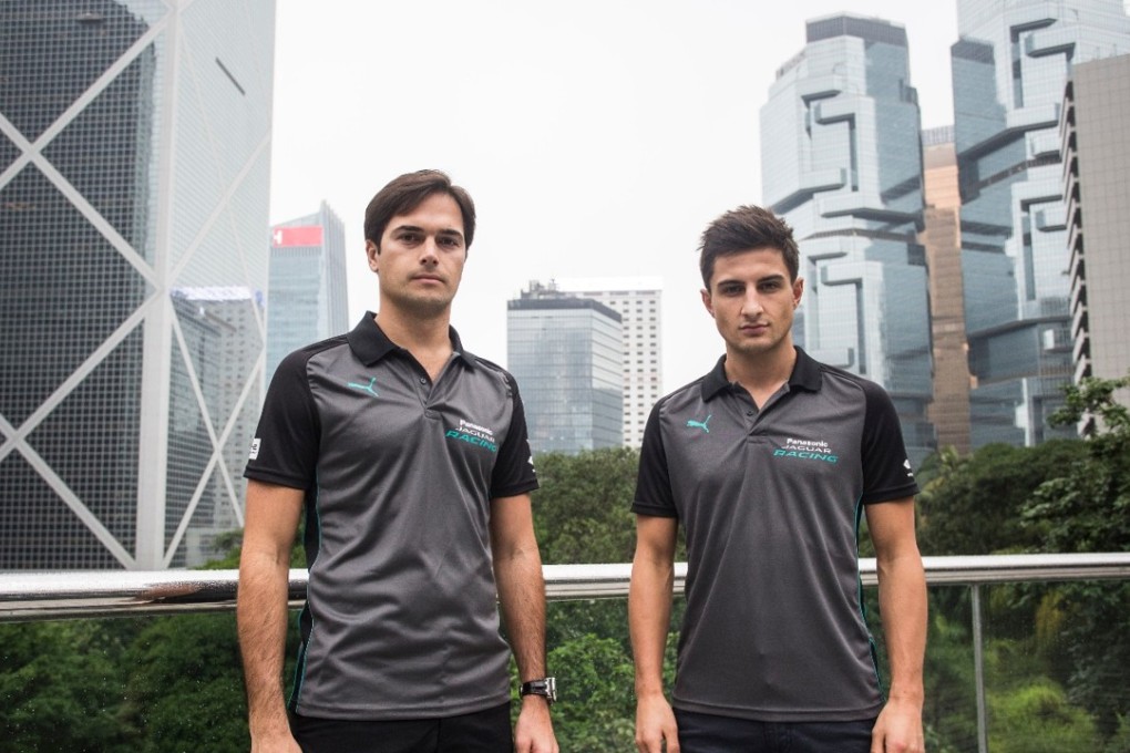 Mitch Evans (right) is one half of the Panasonic Jaguar Racing team with Nelson Piquet Jnr. Photo: Handout