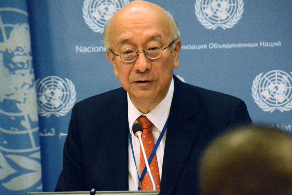 Japanese Ambassador to the United Nations Koro Bessho. Photo: Kyodo