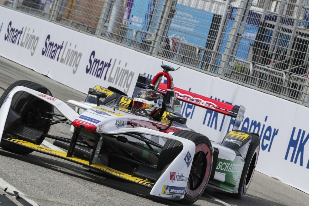 Daniel Abt of Audi was one of through ‘FanBoost’ winners to receive extra power during the race – but did not know he had it because he could not hear his radio. Photo: K.Y. Cheng
