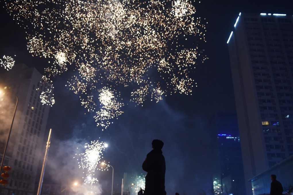 Fireworks are a constant of the Lunar New Year celebrations in the capital. Photo: AFP