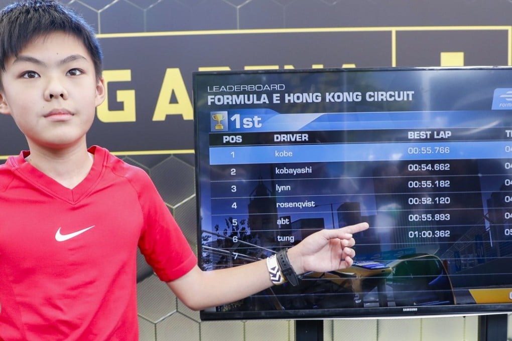 Kobe Wong sits atop the leader board. Photos: Edward Wong