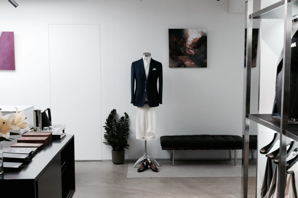 Inside the Magnus & Novus boutique in Connaught Road, Central.