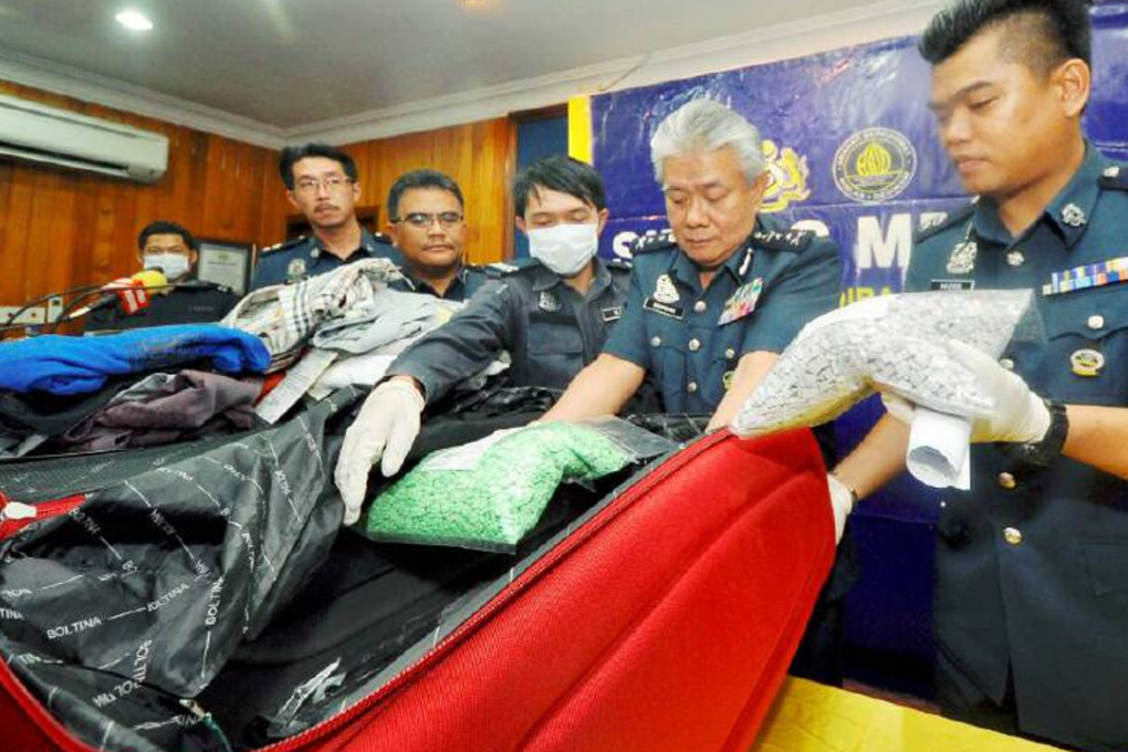 State Customs Department director Datuk Hamzah Sundang said the drugs were discovered when enforcement officers conducted a scan on the baggage. Photo: Mohd Adam Arinin/New Straits Times