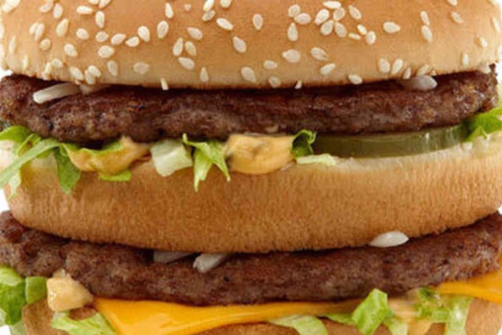 Two Big Macs, two Filet-O-Fishes and a chocolate milkshake: the preferred order of Donald Trump at McDonald’s. Photo: Handout