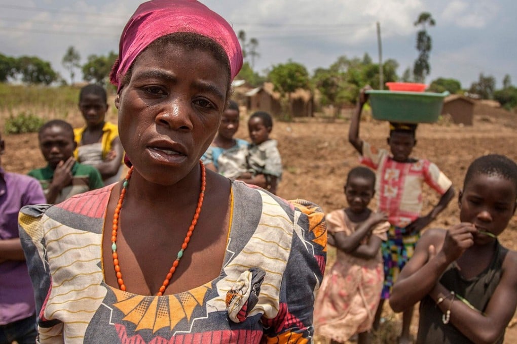 Jamiya Bauleni, a woman who claims that she had her blood sucked. Photo: AFP
