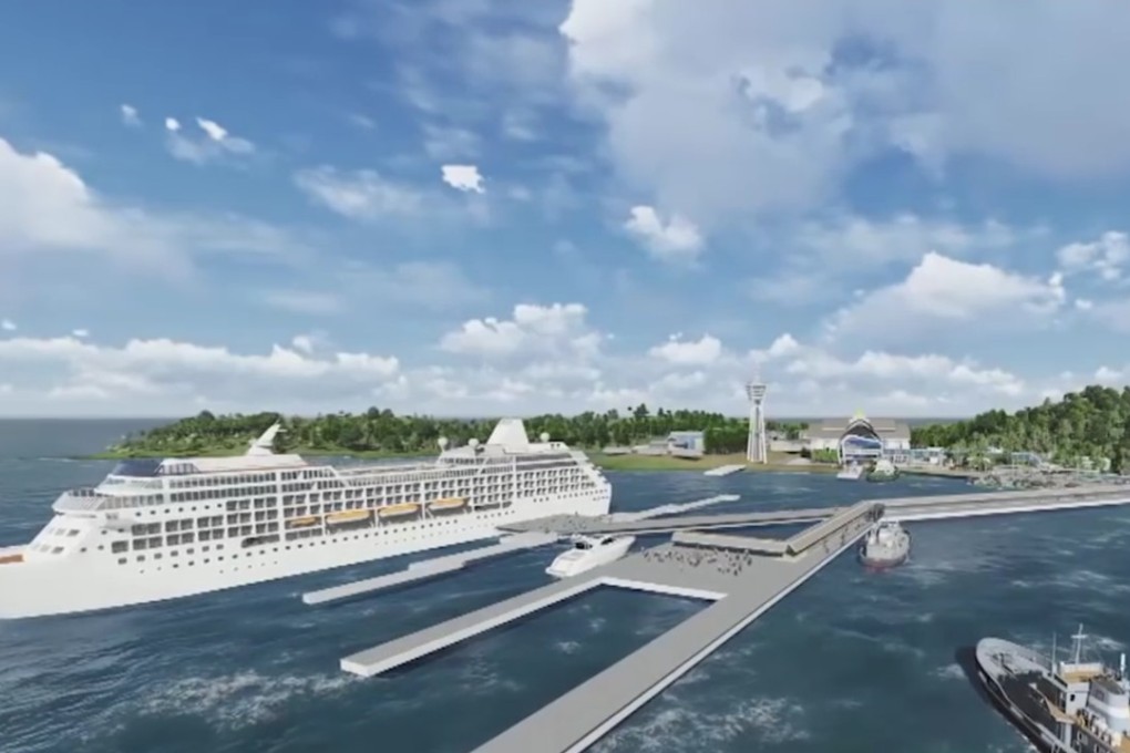An artist’s impression of Thailand’s Eastern Economic Corridor (EEC), a US$43 billion project that’s the country’s biggest ever infrastructure developement. Photo: SCMP/Handout