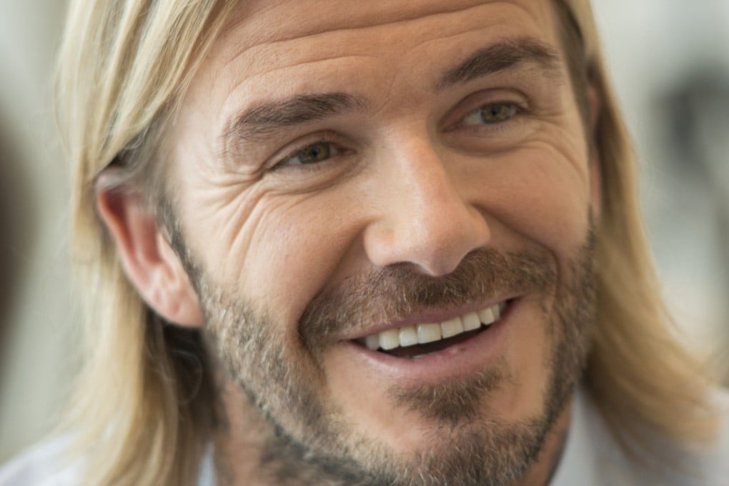 Former Manchester United footballer and businessman David Beckham photographed at The Parisian Macao in November. Photo: Antony Dickson