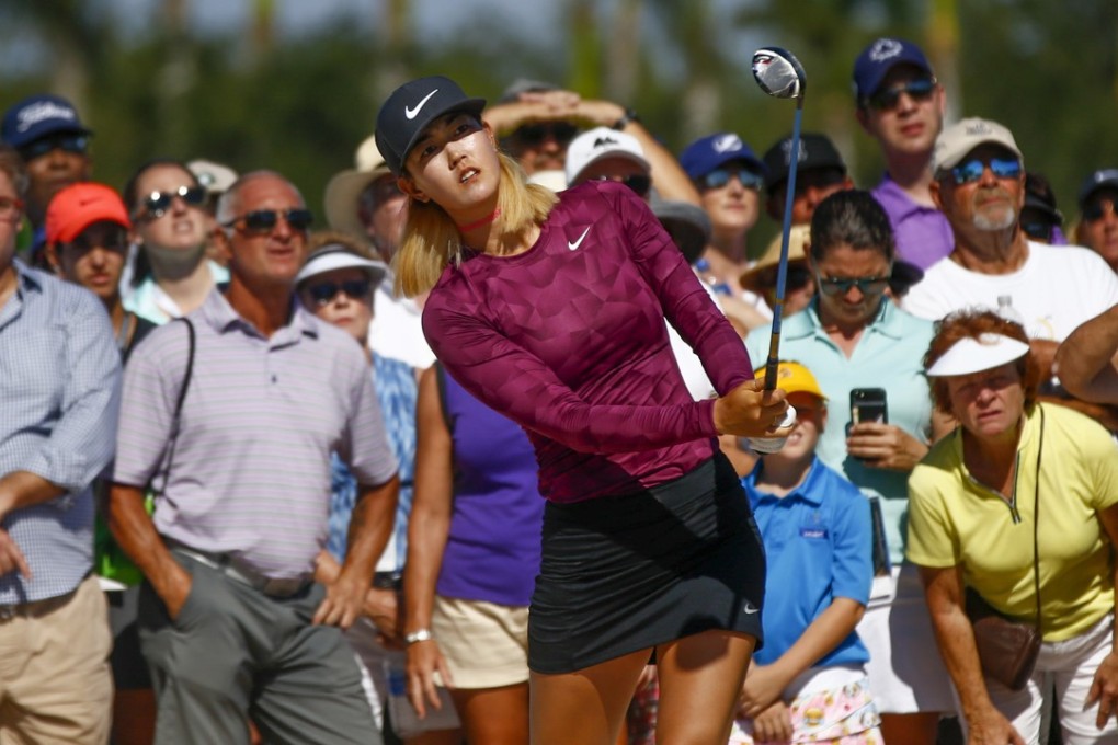 LPGA Tour’s Michelle Wie is one of the biggest drawcards on the tour. Hong Kong’s Tiffany Chan will play alongside her next season. Photo: AP