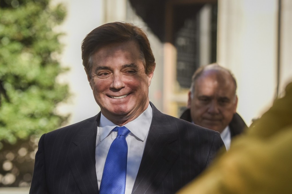 Ex-Trump campaign manager Paul Manafort departs US District Court on November 2 in Washington. Photo: Washington Post