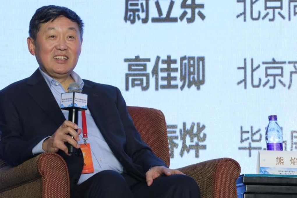Xiong Yang, chairman of the Beijing private equity company Wealth Capital, says mixed ownership reform will provide the biggest investment opportunities for institutional investors over the next two decades. Photo: SCMP