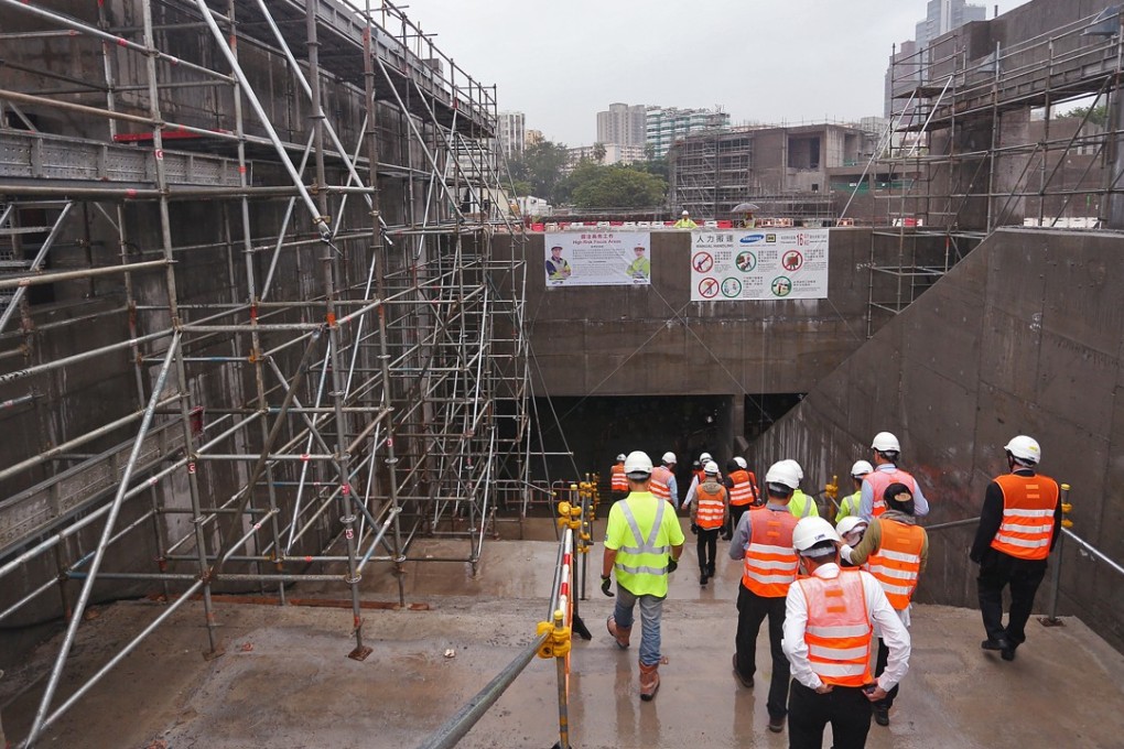 Hong Kong has little choice but to hand over funds to secure the completion of the MTR's Shatin to Central Link. Photo: SCMP