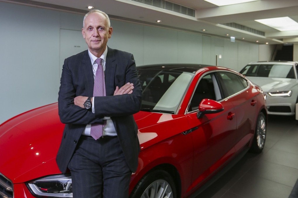 Audi managing director Lothar Korn said it was the first time the luxury carmaker had collaborated with Operation Santa Claus and was looking forward to taking part in more charitable efforts in the coming future. Photo: Xiaomei Chen