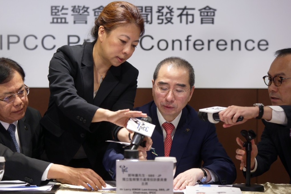 Independent Police Complaints Council secretary general Richard Yu Koon-hing. Photo: Xiaomei Chen