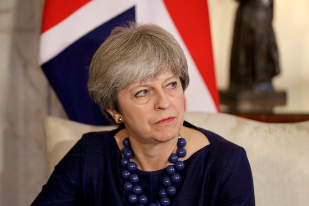 Britain’s Prime Minister Theresa May was reportedly the subject of a plot to assassinate her in an attack on Downing Street. Photo: Reuters
