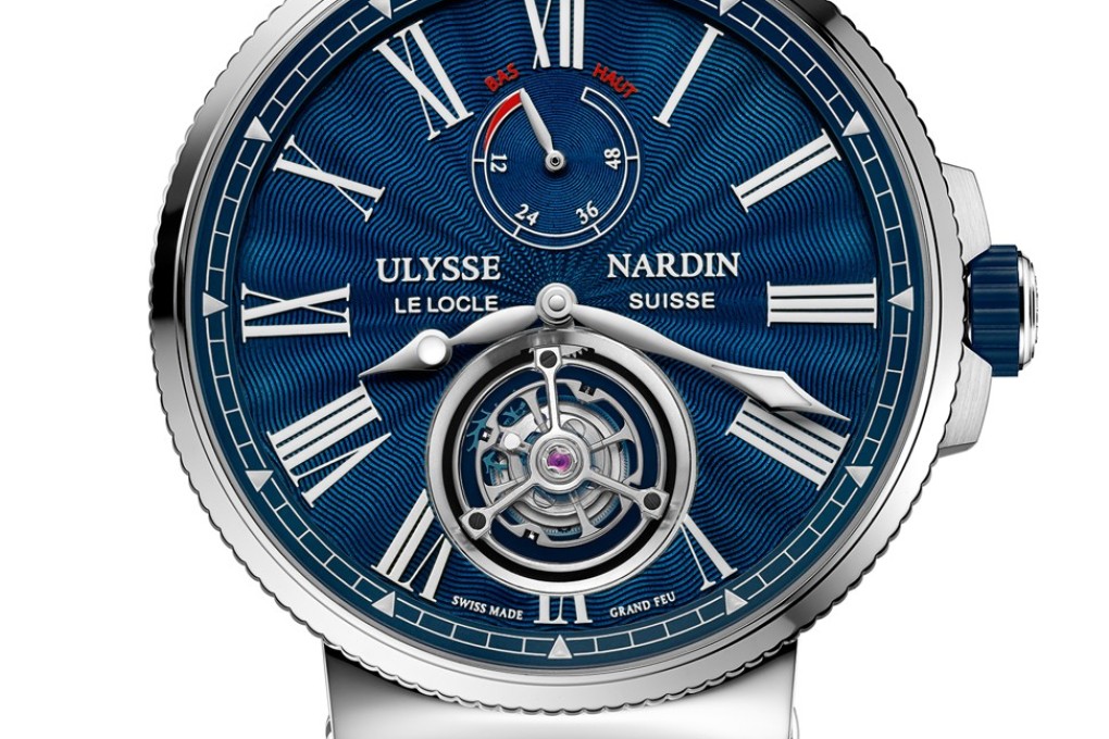 Ulysse Nardin goes up a notch with Marine Tourbillon Blue Grand