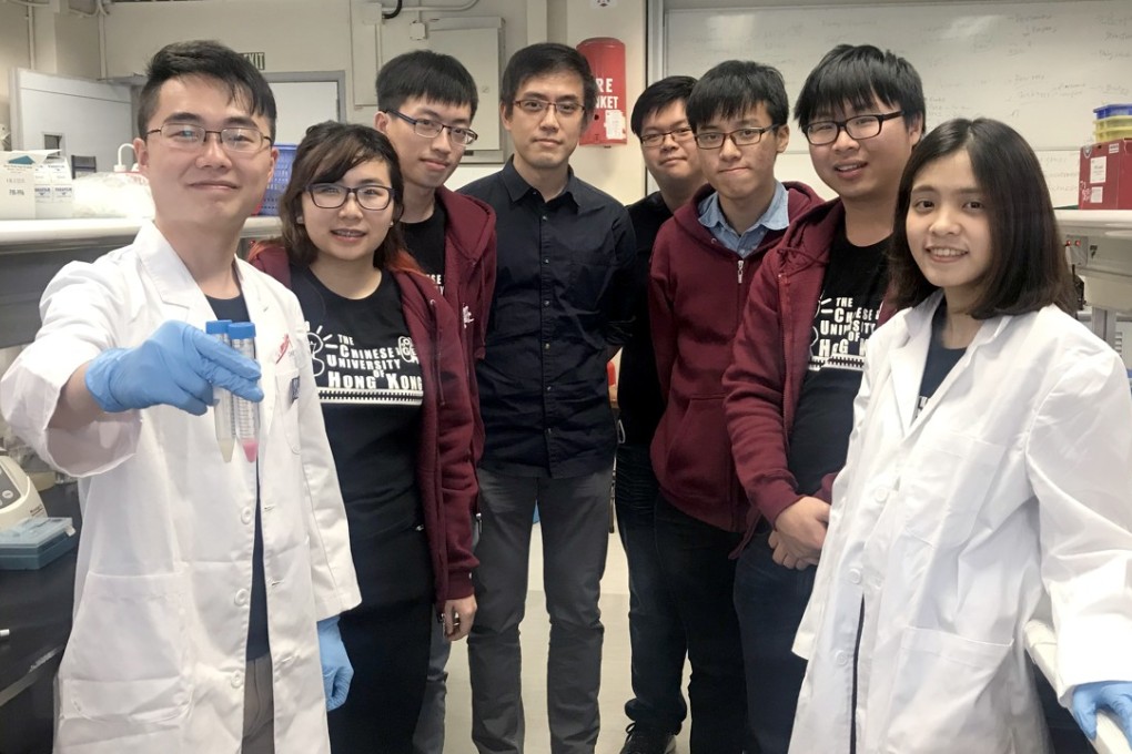 The group was among 108 teams from across the globe who won gold awards at an international competition for synthetic biology in the United States last month. Photo: Elizabeth Cheung