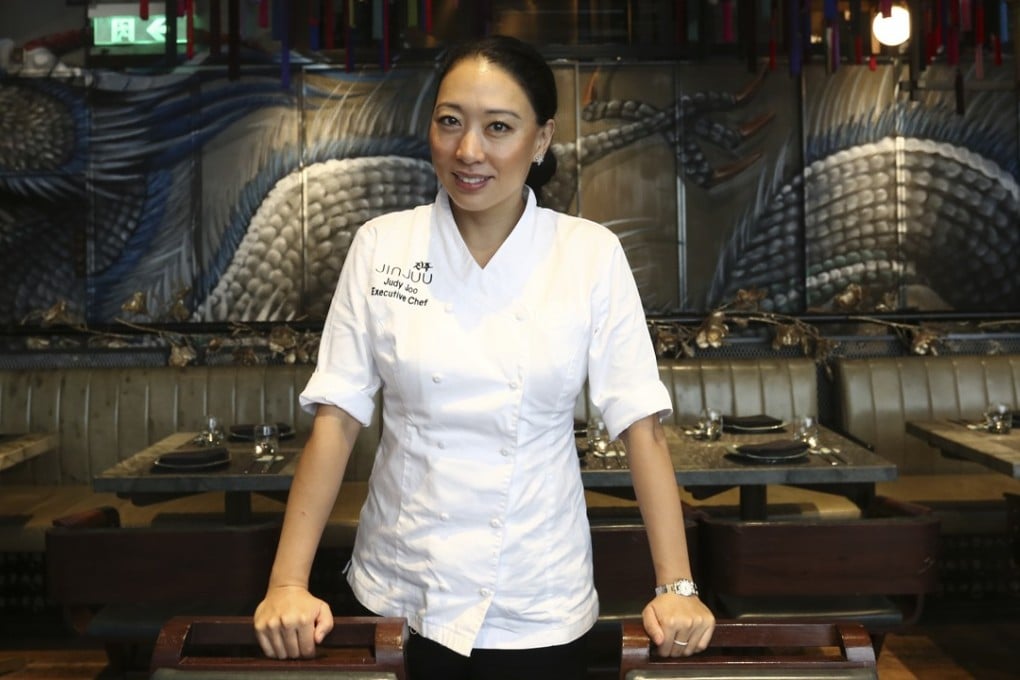 Chef Judy Joo at Jinjuu, in Central. Picture: Jonathan Wong