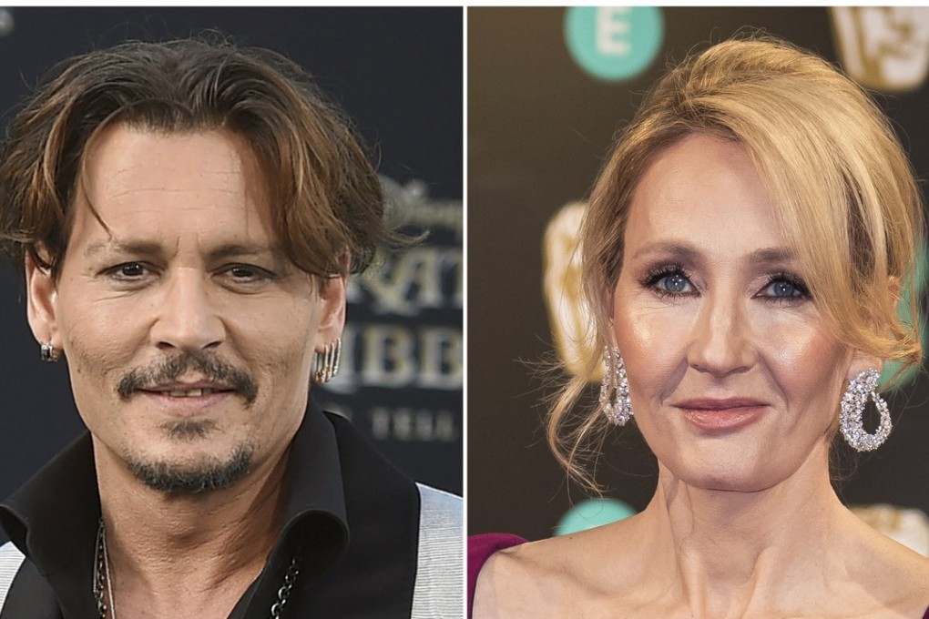 Author J.K. Rowling showed her support for Johnny Depp and his casting in the upcoming Fantastic Beasts: the Crimes of Grindelwald, despite allegations of domestic abuse against him. Photo: AP