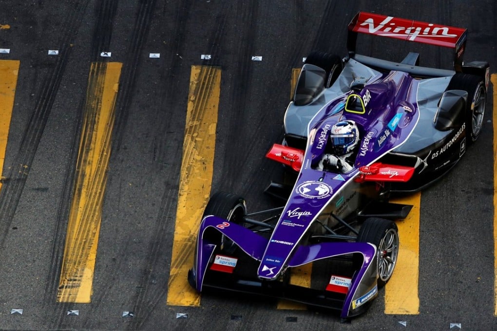Formula E – FIA Formula E Hong Kong ePrix – Hong Kong – December 3, 2017 DS Virgin Racing team's Sam Bird of Britain in action during the race. REUTERS/Tyrone Siu