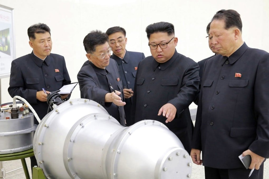 Russia said on Thursday that North Korean leader King Jong-un (centre) was seeking direct talks with Washington and that Moscow could support and promote them. Photo: AP