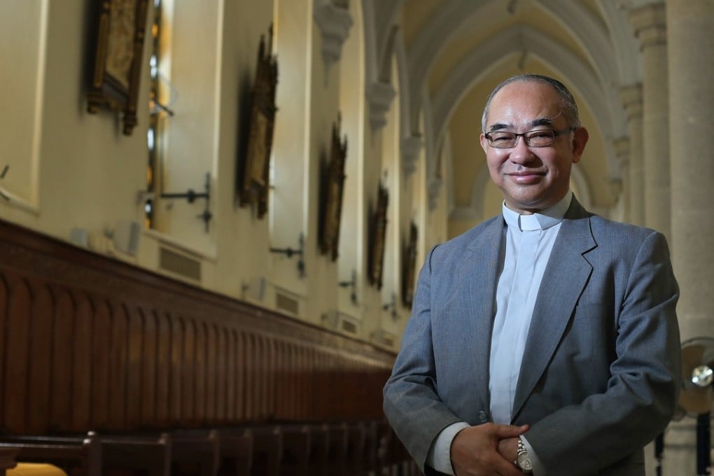 Reverend Dominic Chan said young people would be a priority for the Catholic diocese in the coming year. Photo: Nora Tam