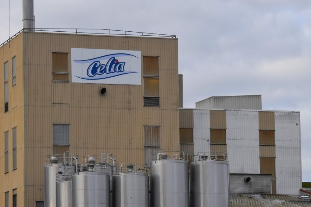 This picture taken on December 4, 2017 shows the Celia dairy company's infant milk factory that belongs to the LNS Lactalis group in Craon, western France. France's Health and Food Sagety authorities have withdrawn and recalled several batches of infant milk made in this plant that were contaminated with salmonella bacteria. Photo: AFP