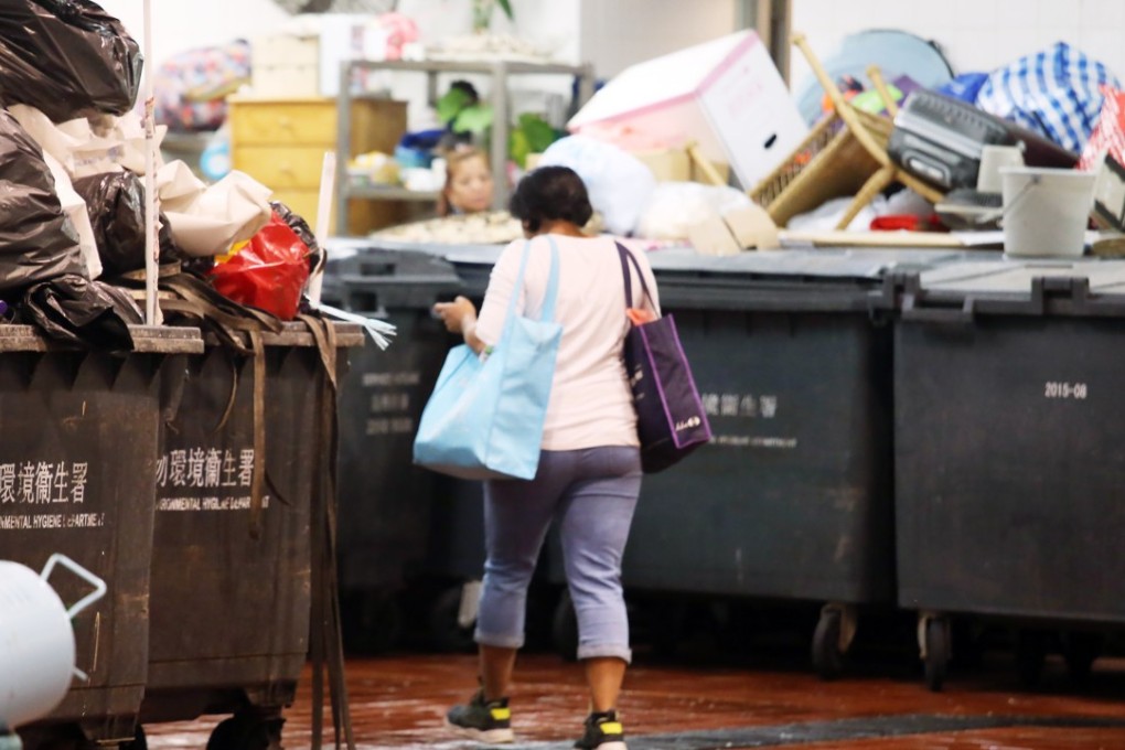 The government is trying hard to reduce the volume of waste generated in the city. Photo: David Wong