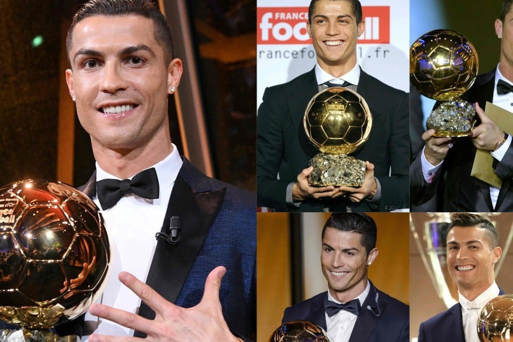 Cristiano Ronaldo is a five-time winner of the Ballon d'Or. Photo: AFP