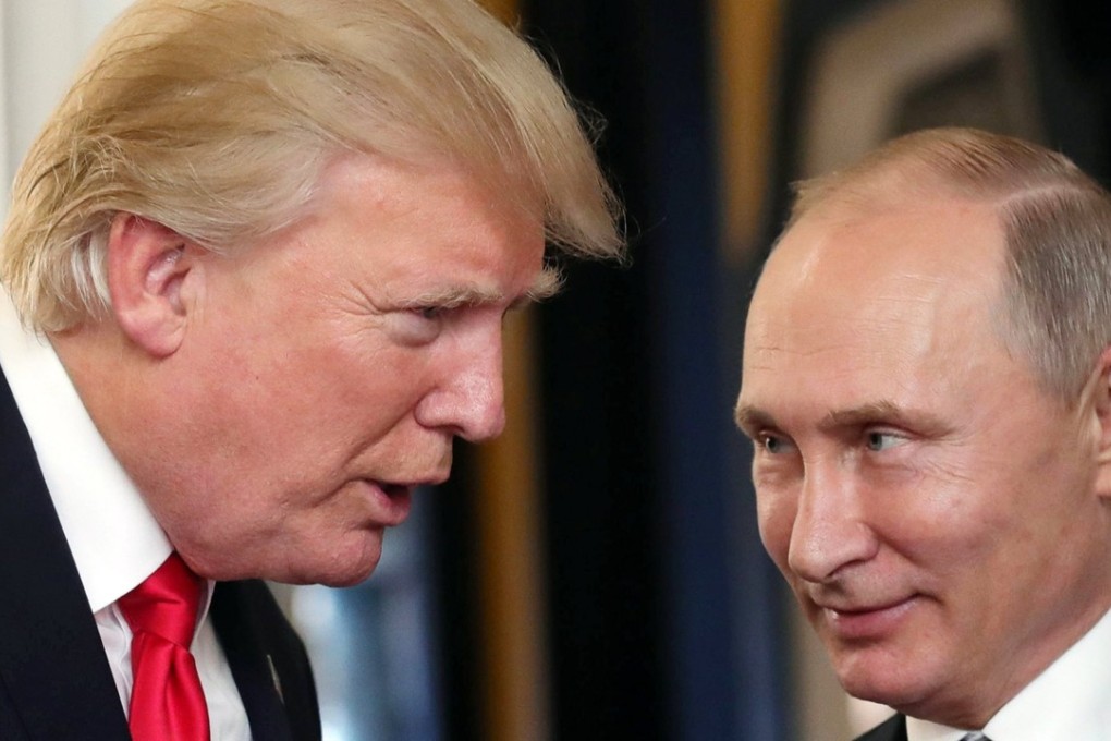 US president Donald Trump and Russian President Vladimir Putin. Photo: EPA