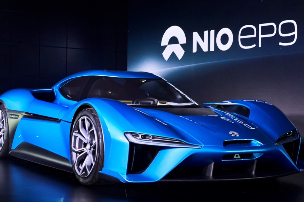 China marque Nio plans to launch its own AV next year – a sleek high-performance car, the EP9. Photo: Handout