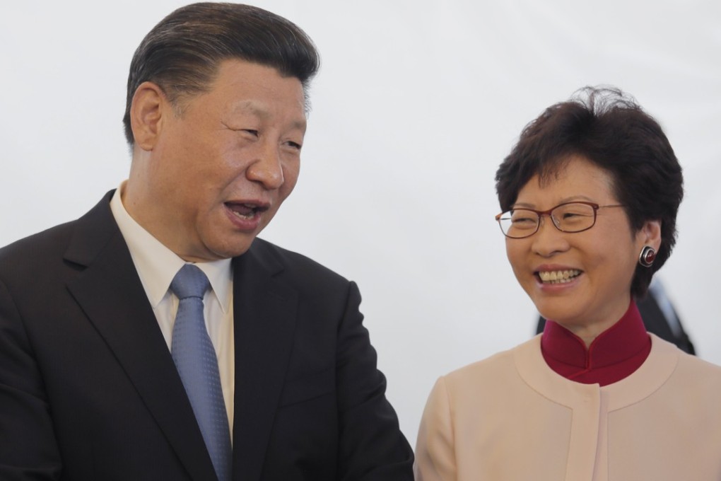 President Xi Jinping needs all the help he can get from Carrie Lam in forging China’s path on the world stage. Photo: EPA