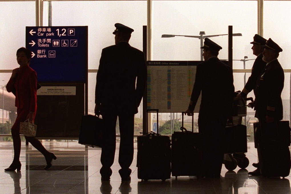 Almost half of the Cathay Pacific’s pending on staff last year was on pilots. Photo: Felix Wong