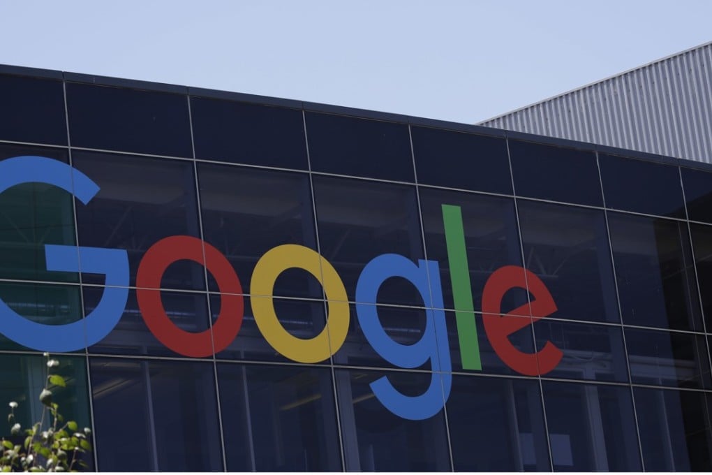 The Google logo at the company's headquarters in Mountain View, California. Photo: AP/Marcio Jose Sanchez