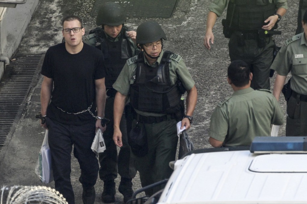 Rurik Jutting was jailed for killing Sumarti Ningsih and Seneng Mujiasih. Photo: SCMP Pictures