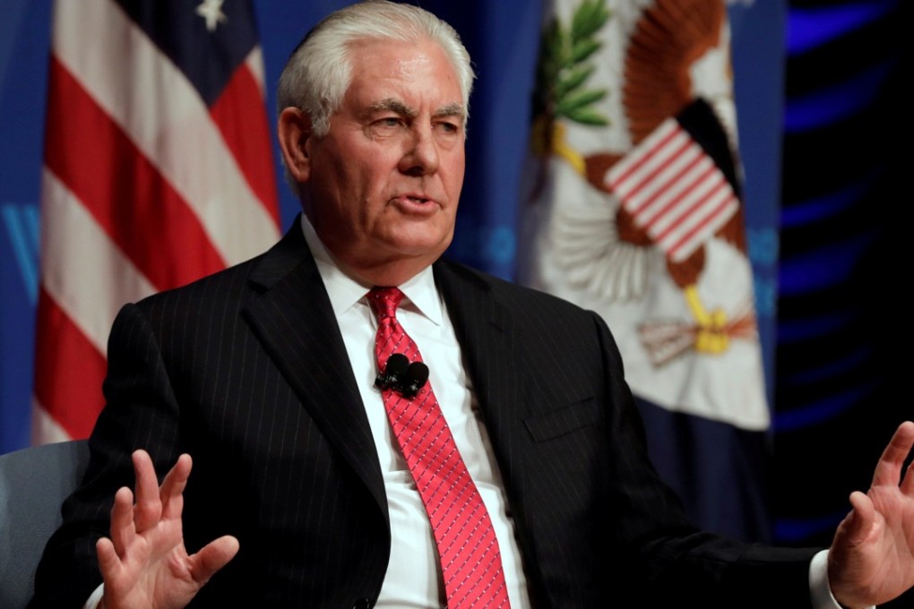 US Secretary of State Rex Tillerson. Photo: Reuters
