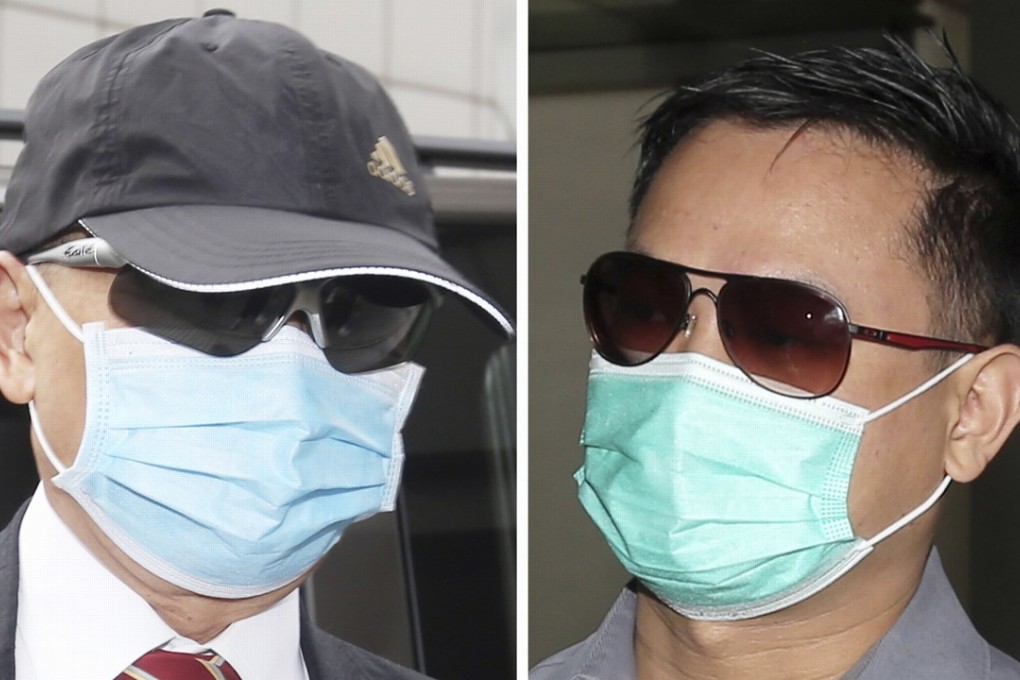 Dr Stephen Chow Heung-wing (left) and technician Chan Kwun-chung outside the High Court. Photo: David Wong